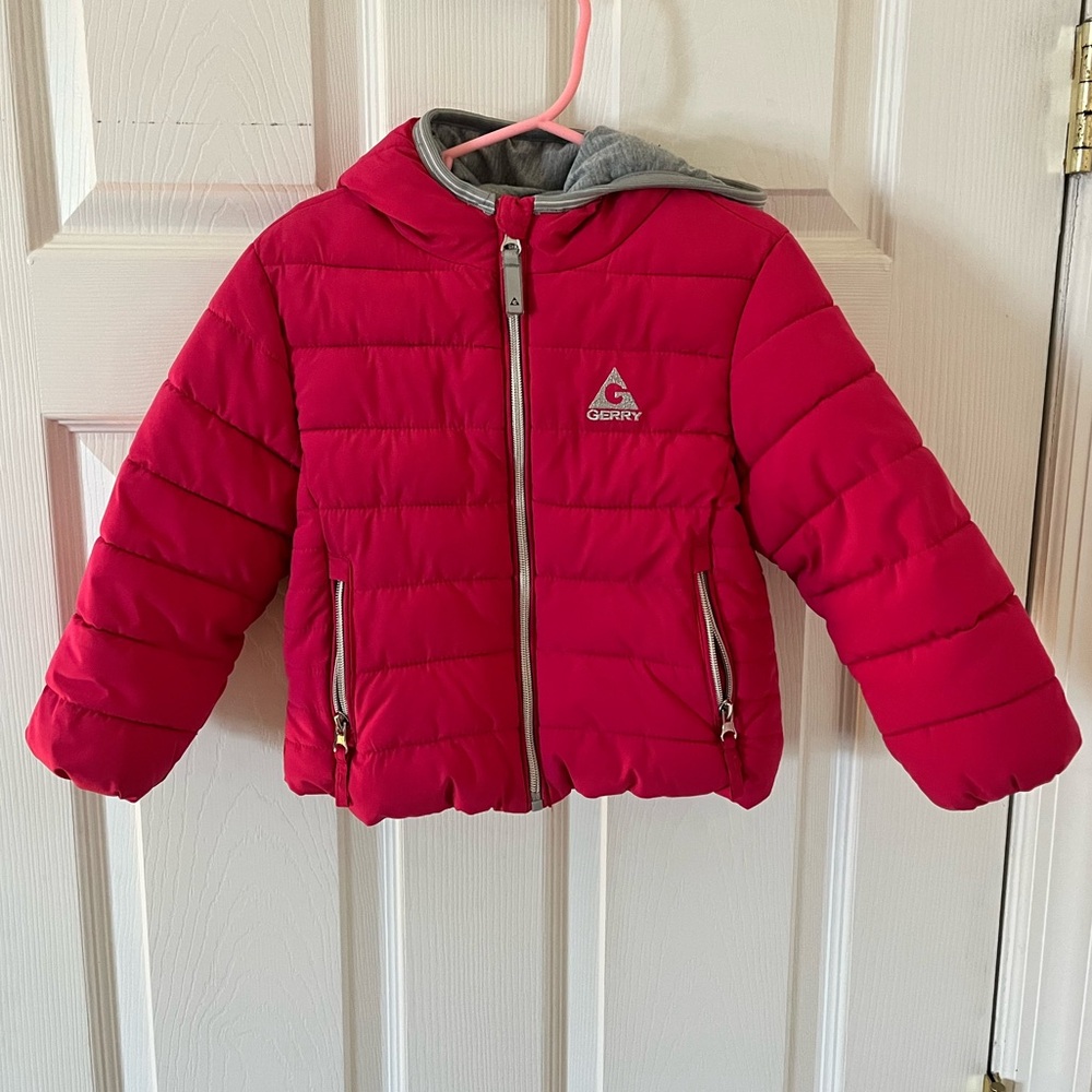 Gerry - Girls Hot Pink Puff Jacket - 2T